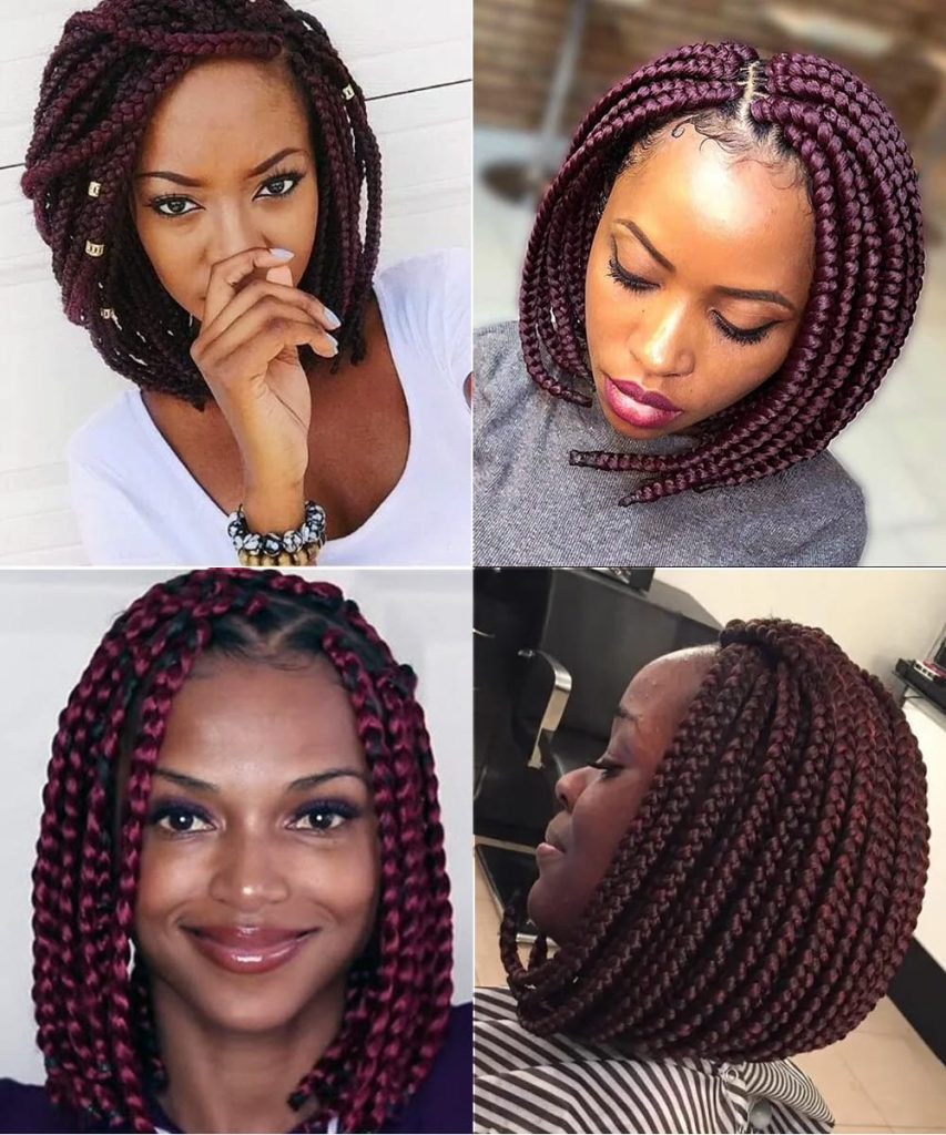 Explore the Magical World of Red Box Braids [50+ Braided Hairstyles ...