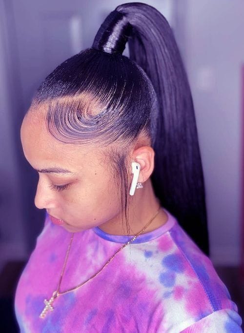 Genie Ponytail Ideas: 60+ Overwhelming Designs and Styles - Curly Craze