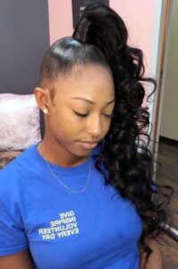 Genie Ponytail Ideas: 60+ Overwhelming Designs and Styles - Curly Craze