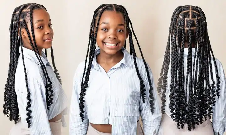 Box Braids for Kids
