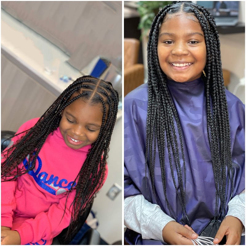 Long Braids are Always Kids' #1 Choice