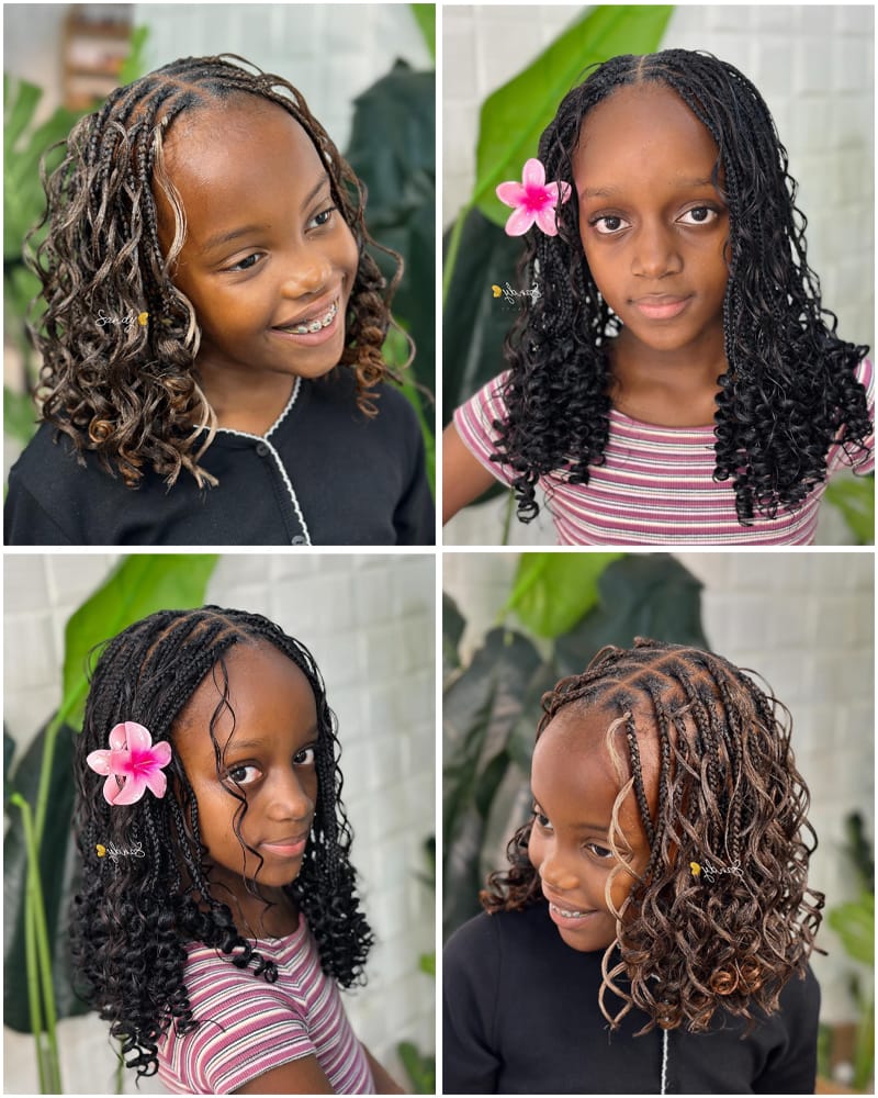 When The Box Braids Touches Their Shoulder