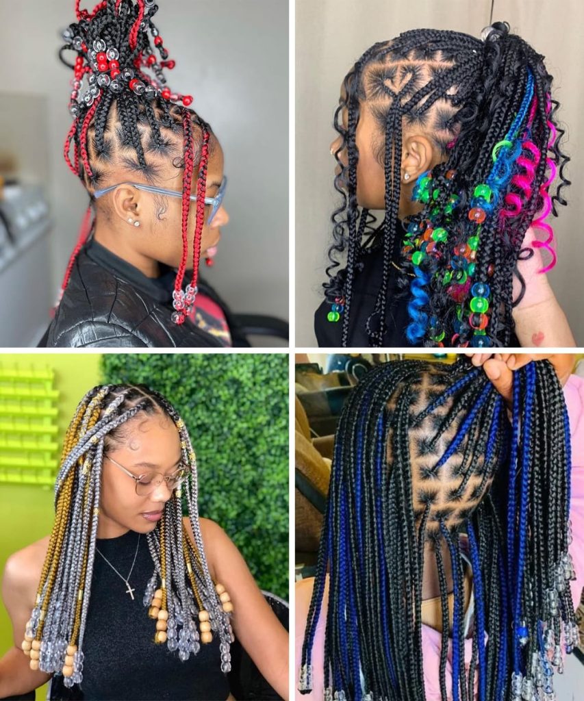 Peekaboo Braids The Modern Elegance Youve Been Craving Curly Craze