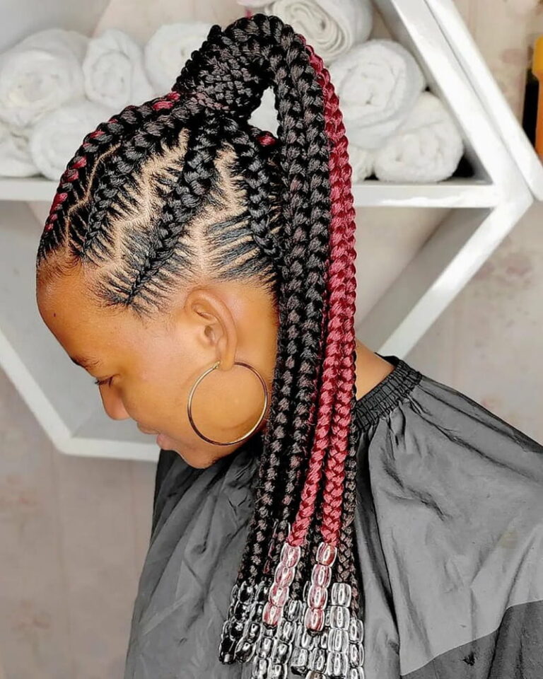 Cornrow Ponytail Hairstyles: 80+ New & Trendy Styles - Curly Craze