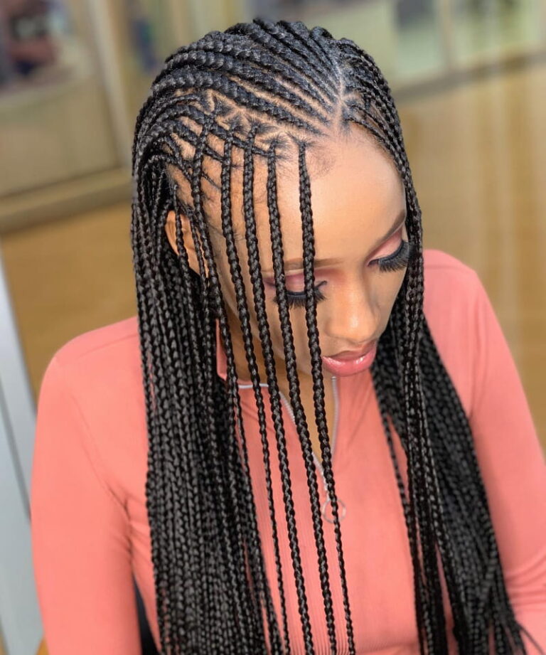 Side Part Tribal Braids: 80+ Styling Ideas to Elevate Your Braiding ...
