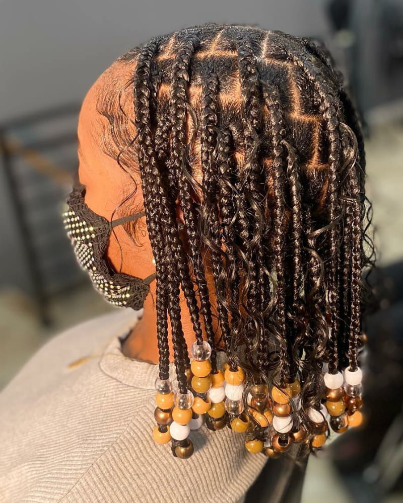 Braids with Beads