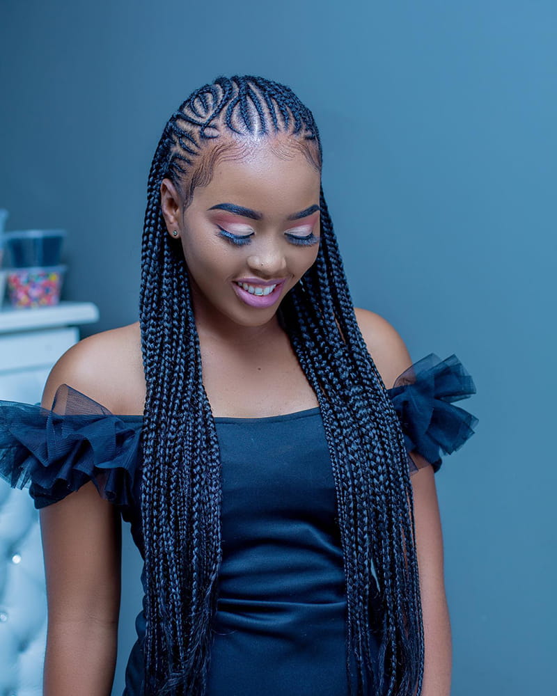 Fulani-Inspired Beautiful Classic Braid Style