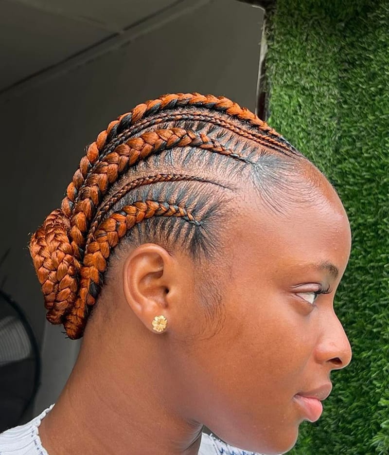Braided Low Bun