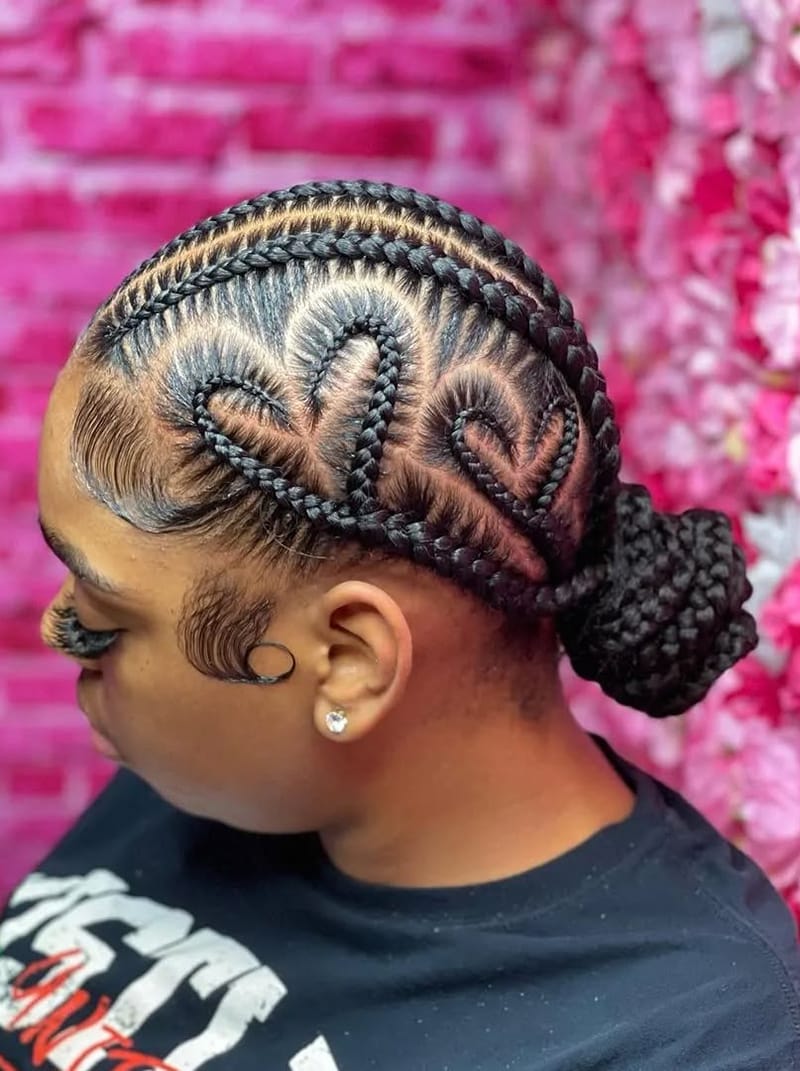 Braided Low Bun