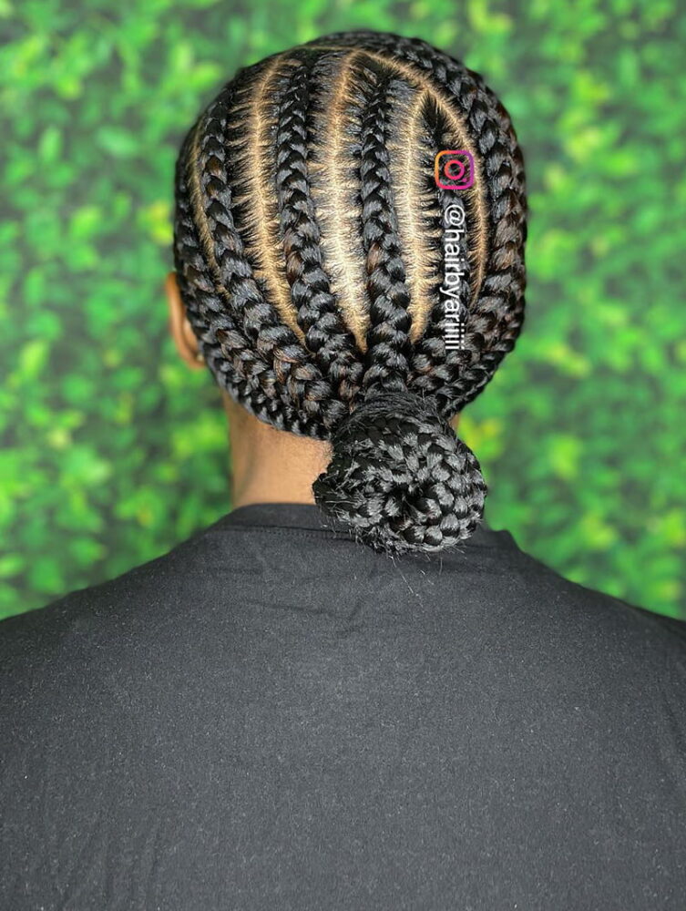 Braided Low Bun