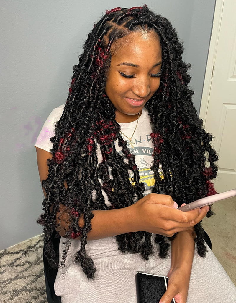 Butterfly Locs Ideas for African American Women