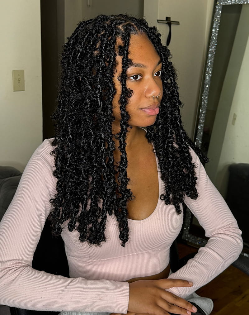 Butterfly Locs Ideas for African American Women