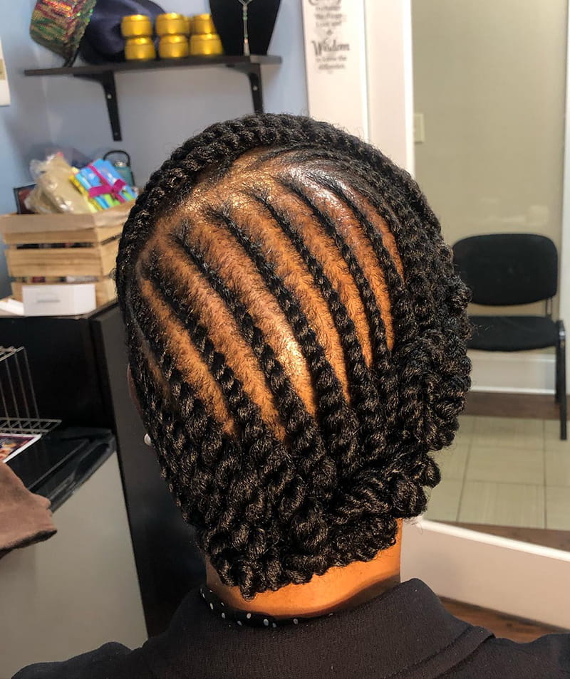 Protective Flat Twist Styles