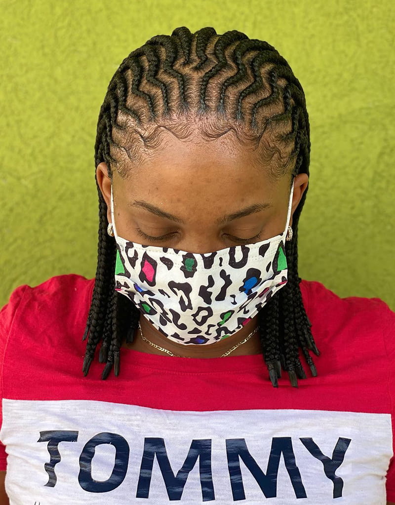 Fulani Braids Hairstyles for Black Women