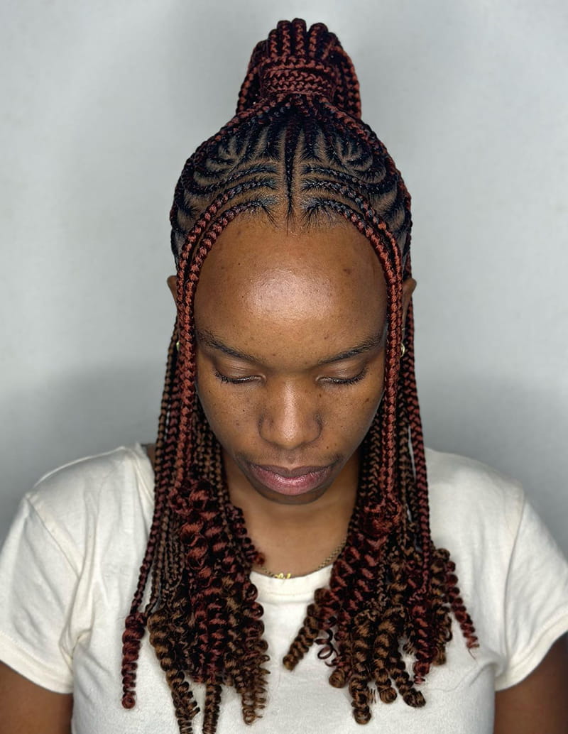 Fulani Braids Hairstyles for Black Women