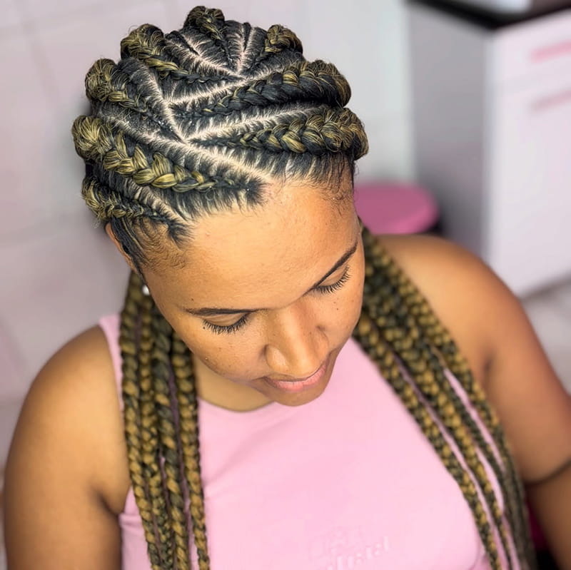 Ghana Braid Styles for Ebony Women