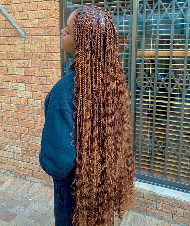 Protective Goddess Braids for Stylish Women