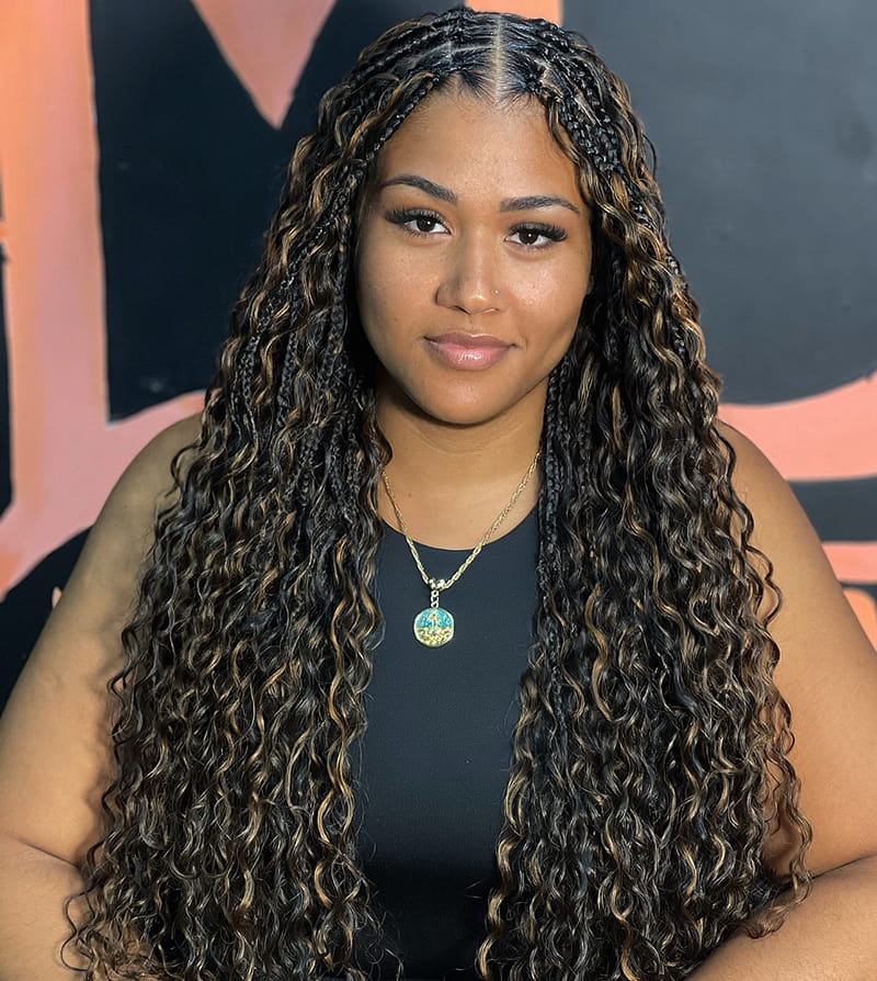 Protective Goddess Braids for Stylish Women