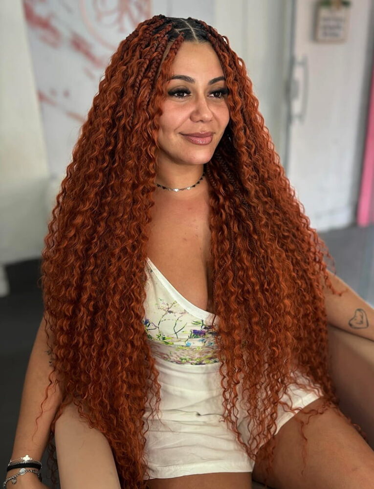 Protective Goddess Braids for Stylish Women