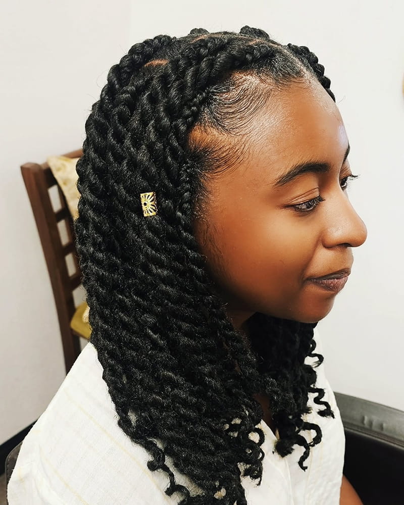 Protective Havana Twist Styles for African American Women