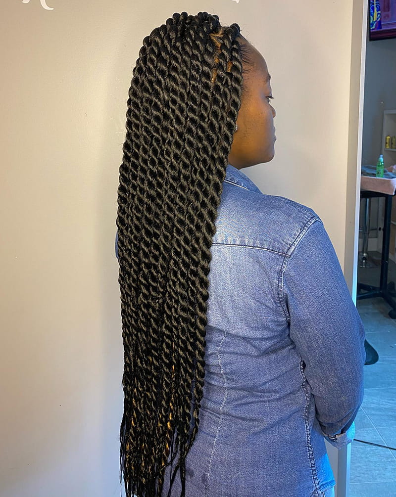Protective Havana Twist Styles for African American Women