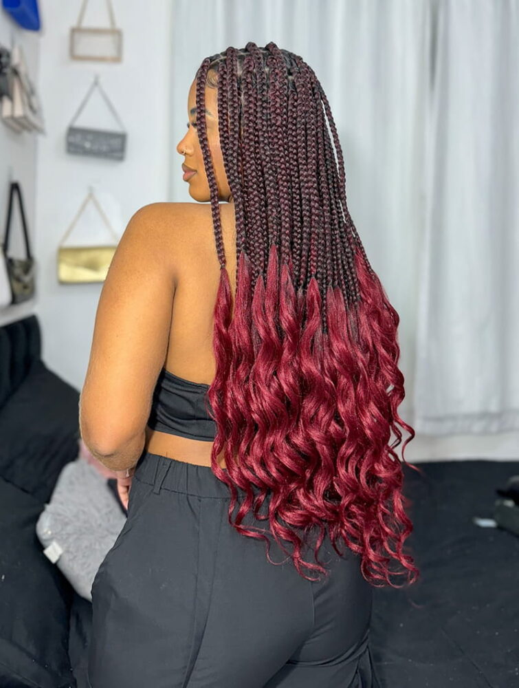 Jumbo Braids Style to Protect Your Natural Hair