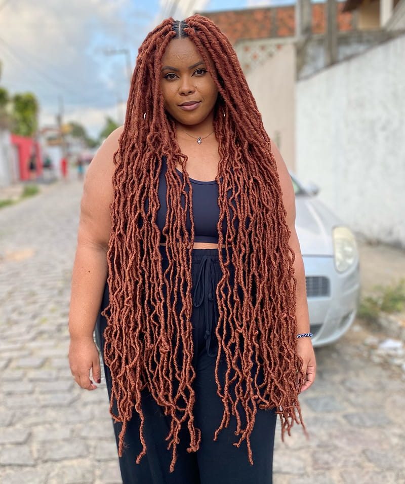 Protective Faux Locs