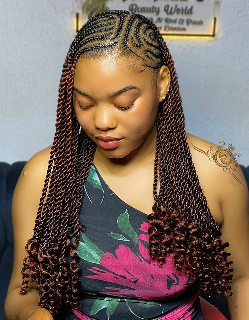 Protective Senegalese Twists for Black Women