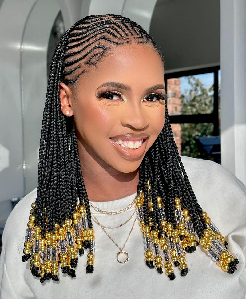 Protective Tribal Braids Hairstyles