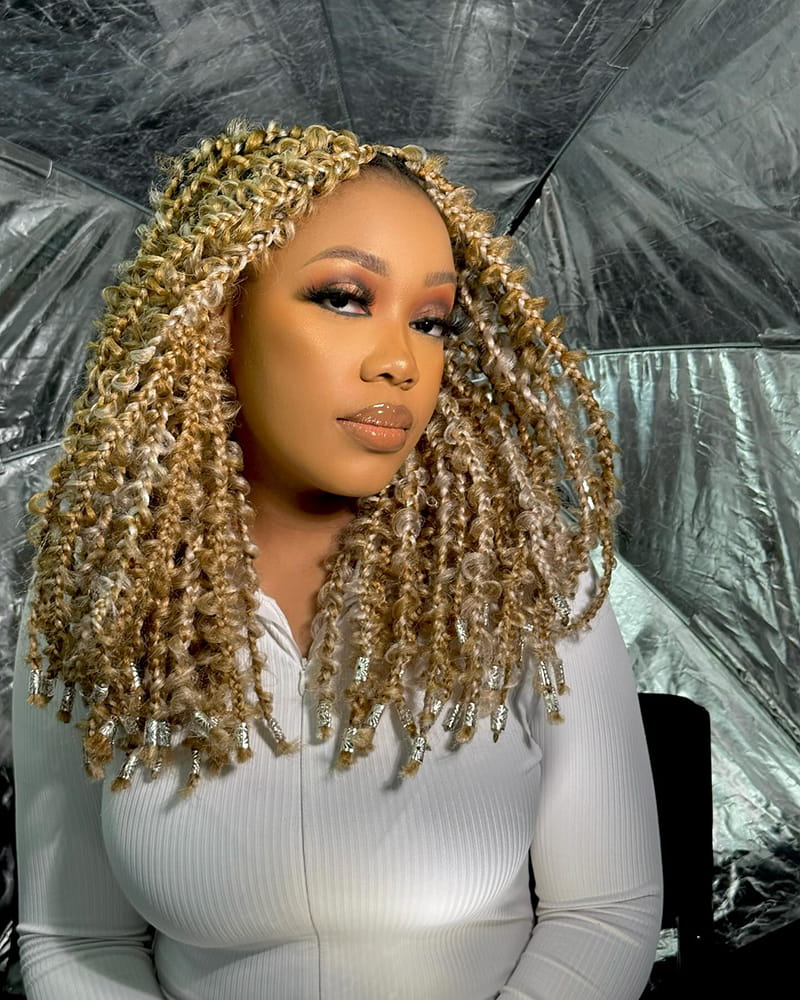 Butterfly Bob Braids