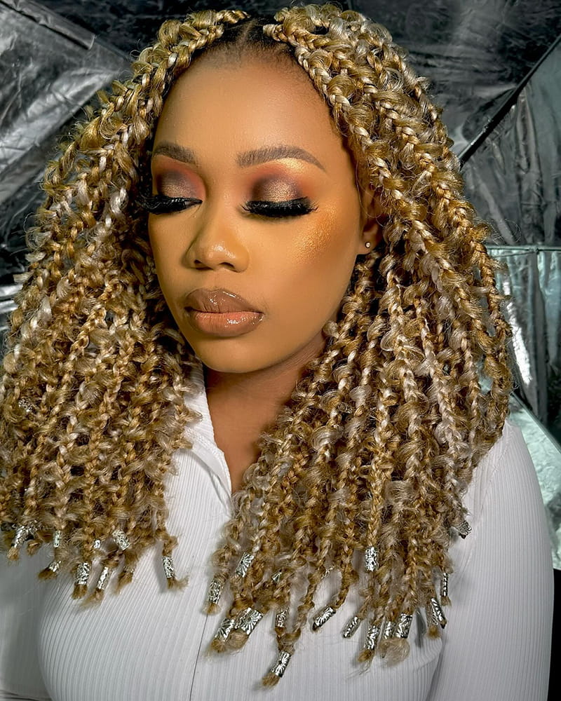 Butterfly Bob Braids