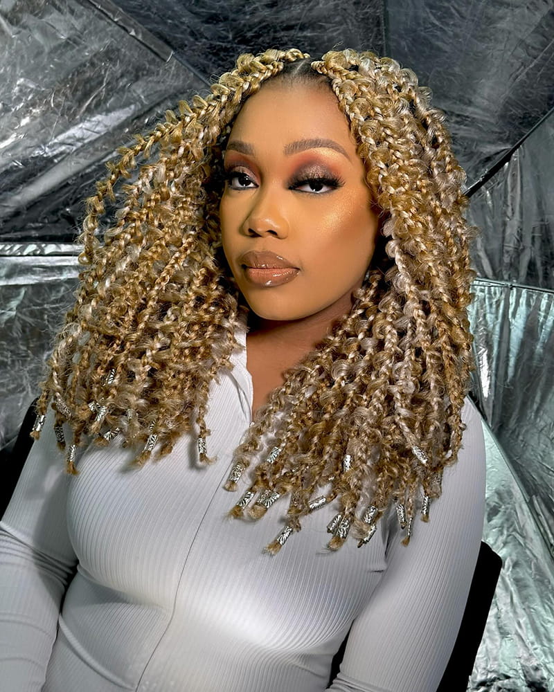 Butterfly Bob Braids