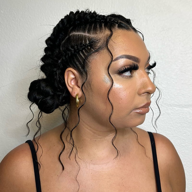 Butterfly Braided Bun
