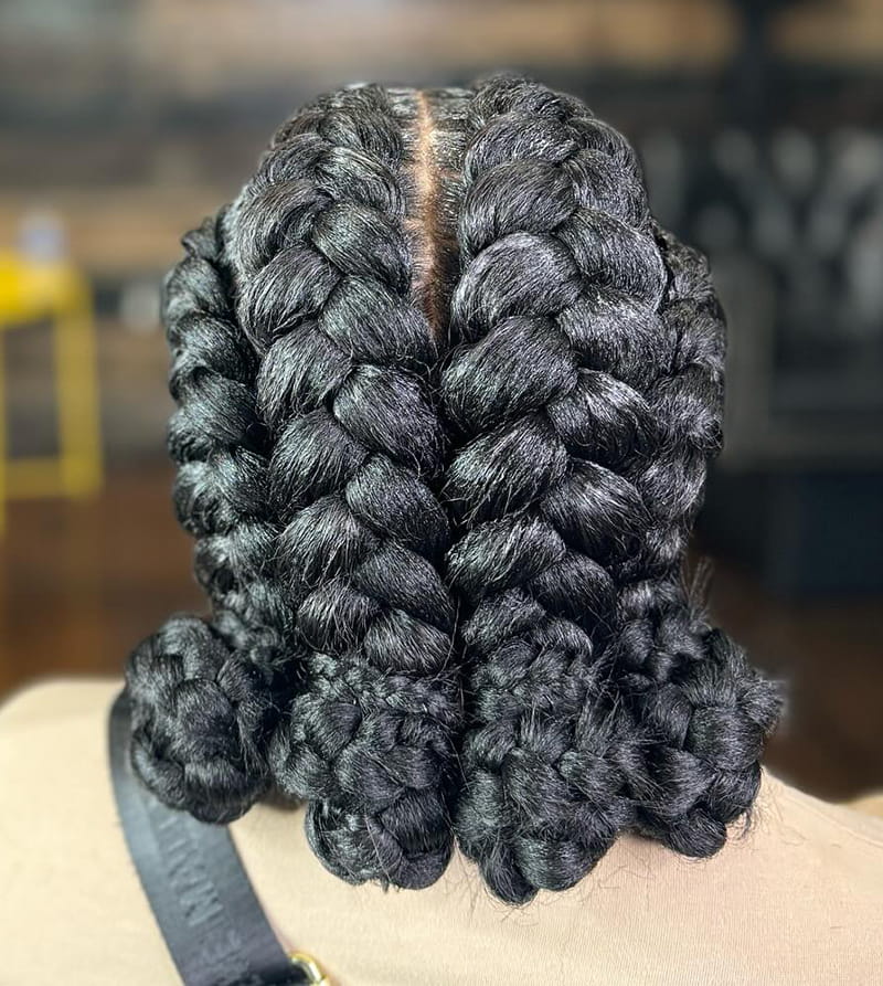 Butterfly Braided Bun
