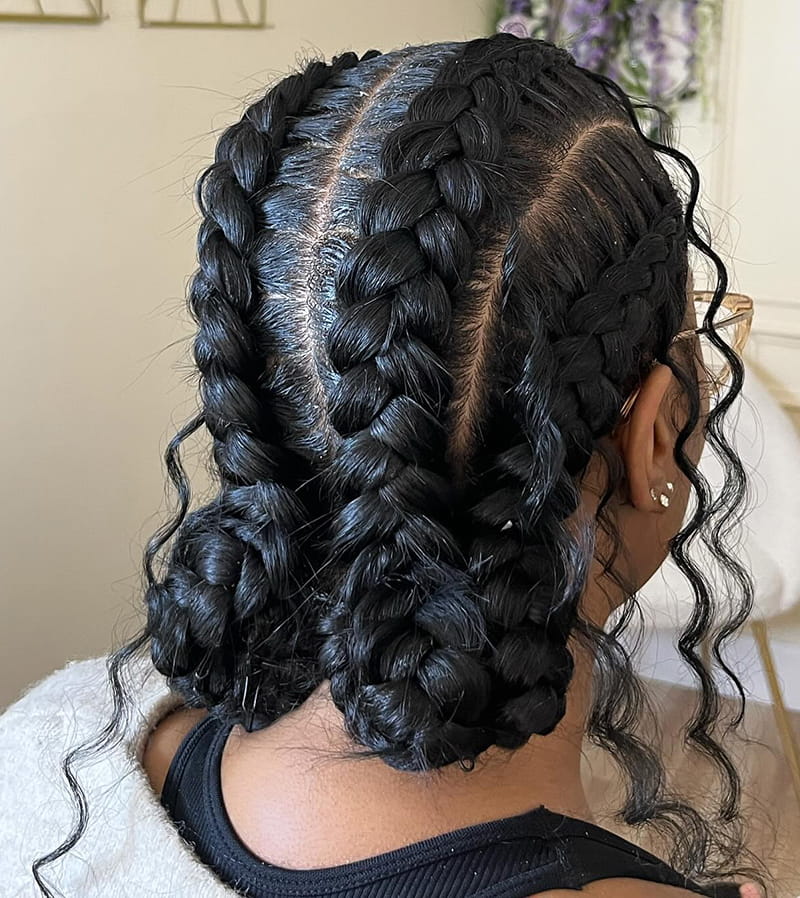 Butterfly Braided Bun