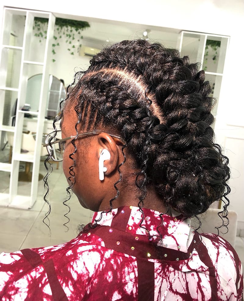 Butterfly Braided Bun