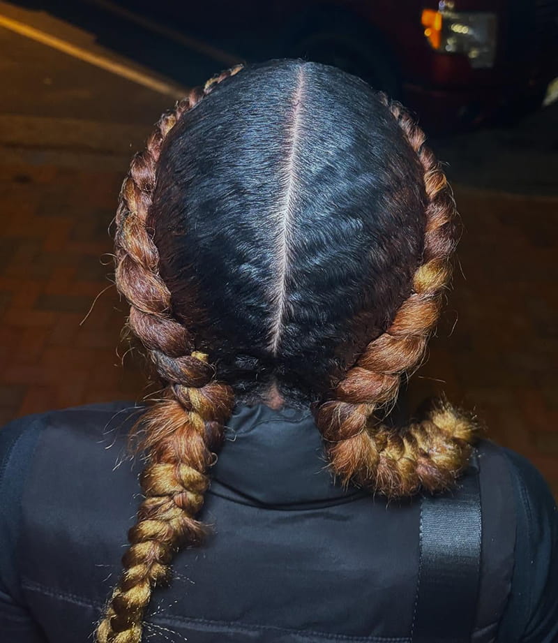 Butterfly Double Braids
