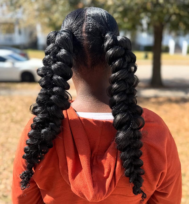 Butterfly Double Braids