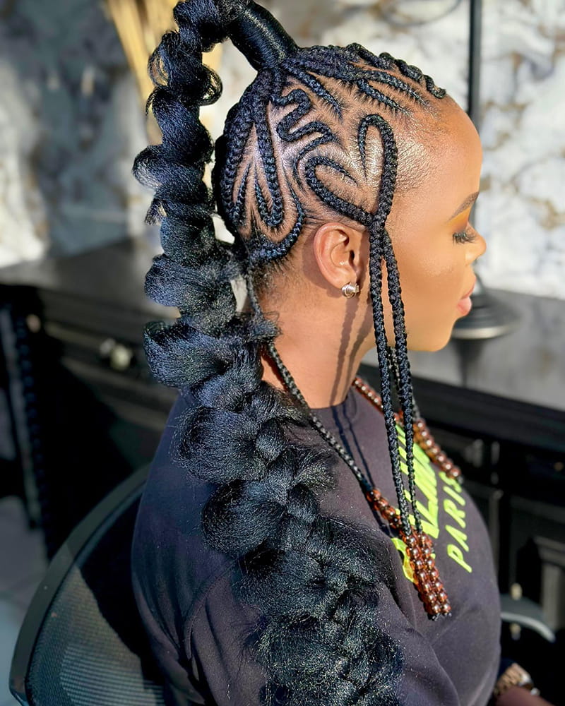Butterfly High Ponytail