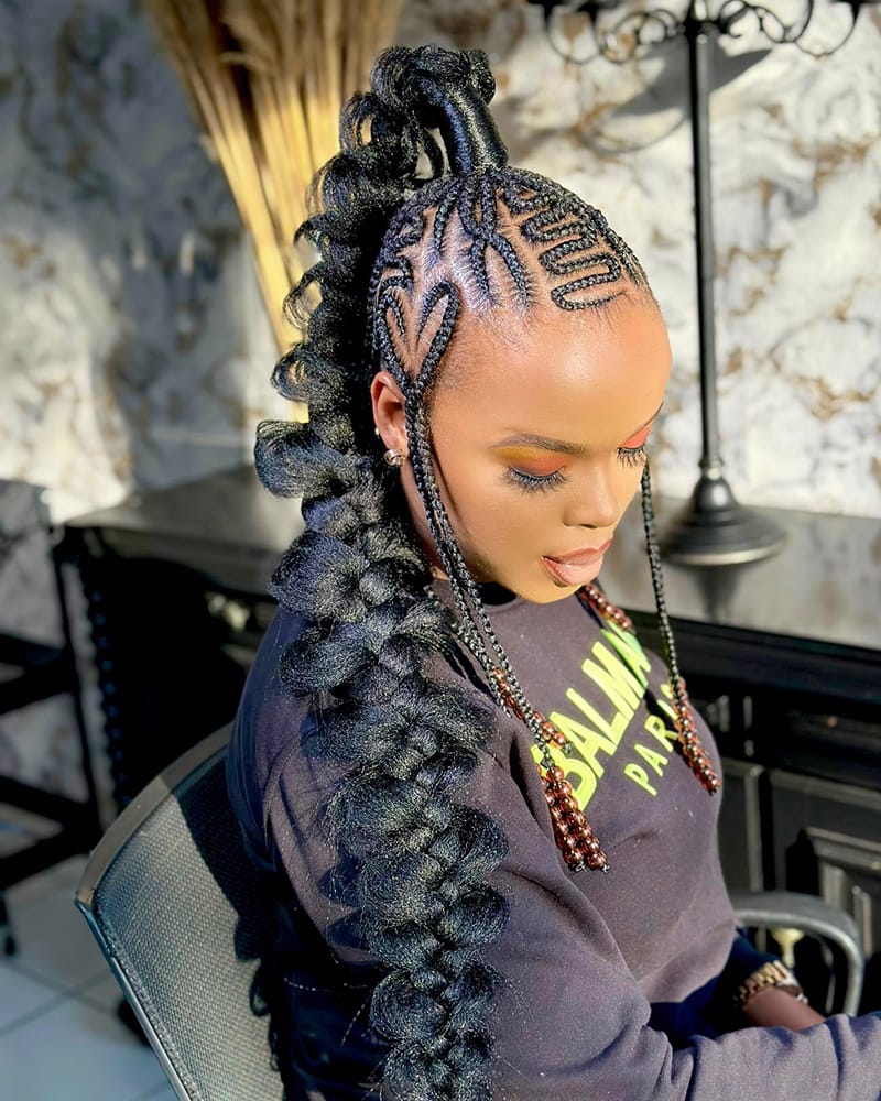 Butterfly High Ponytail