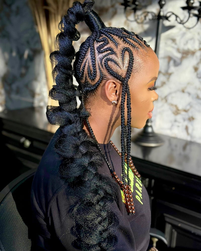 Butterfly High Ponytail