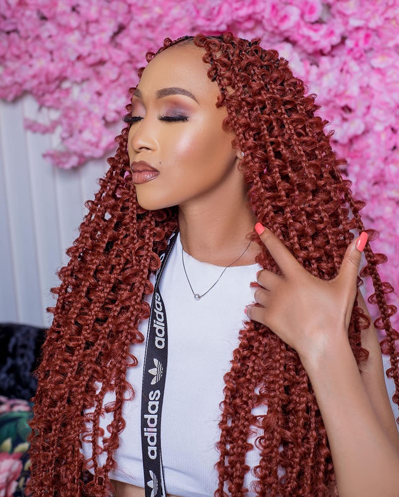 Ginger Butterfly Braids