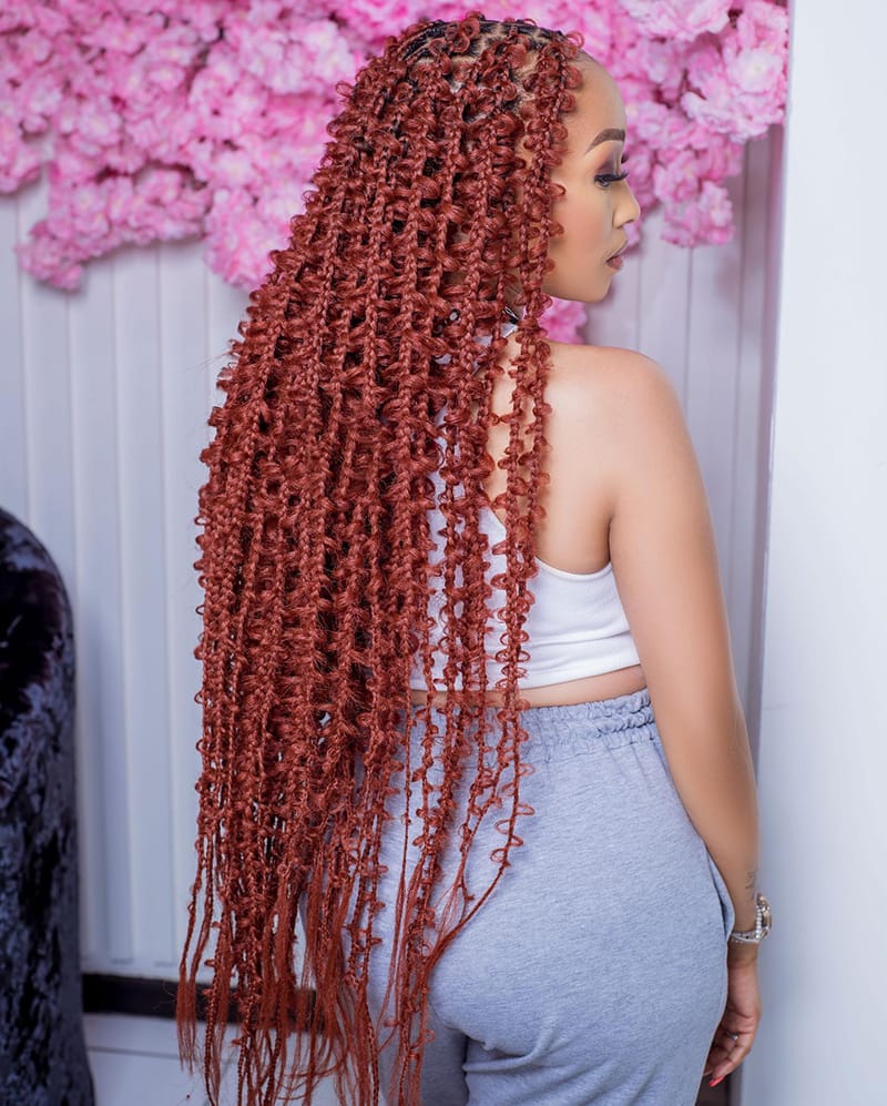 Ginger Butterfly Braids
