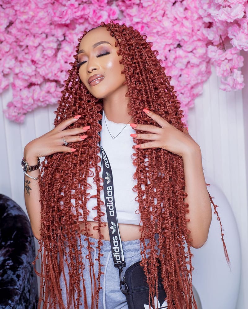 Ginger Butterfly Braids