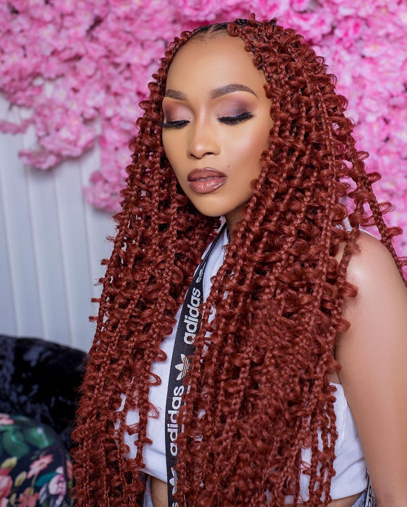 Ginger Butterfly Braids