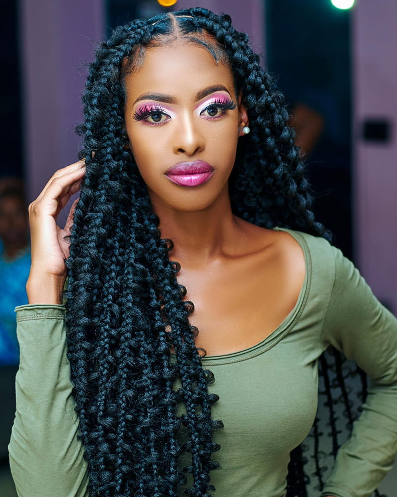 Hip-Length Butterfly Braids
