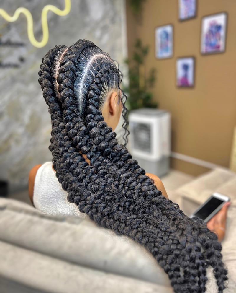 Jumbo Butterfly Braids