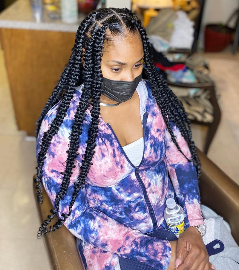 Knotless Butterfly Braids