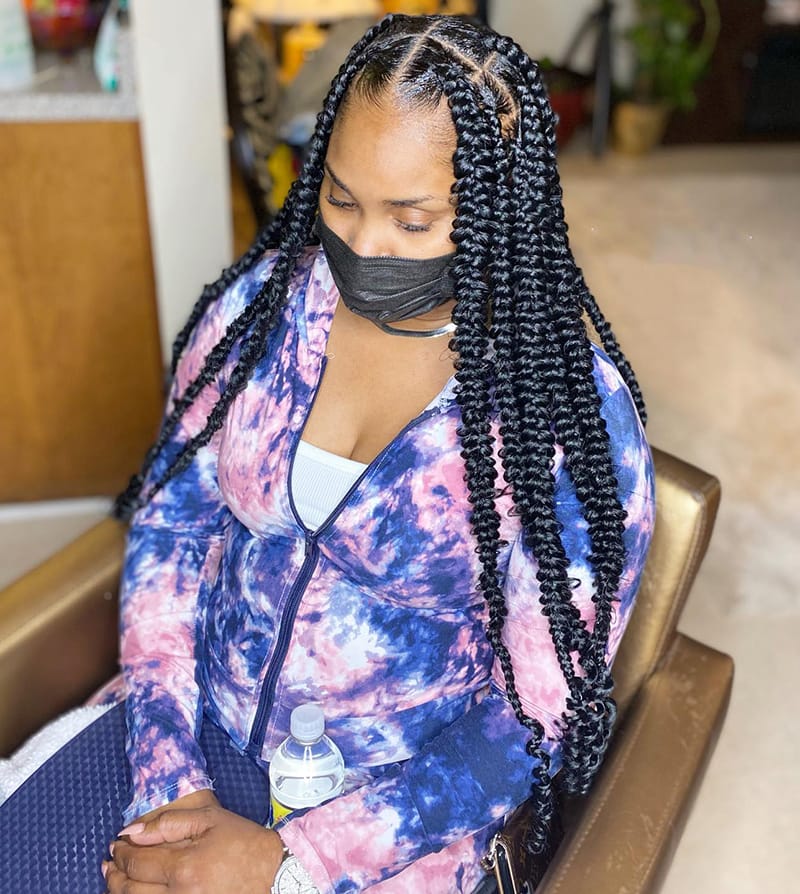 Knotless Butterfly Braids