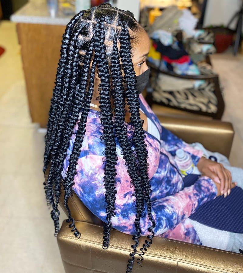 Knotless Butterfly Braids